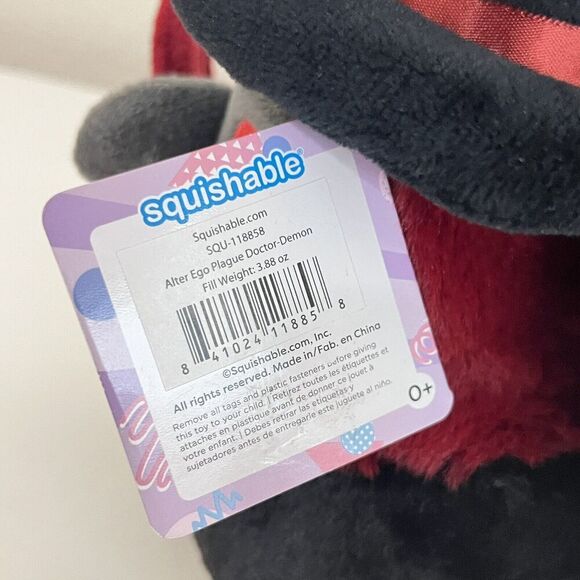 Squishable Alter Ego's Doctor Plague Demon Plush 7" Series 2 NWT - Picture 7 of 12